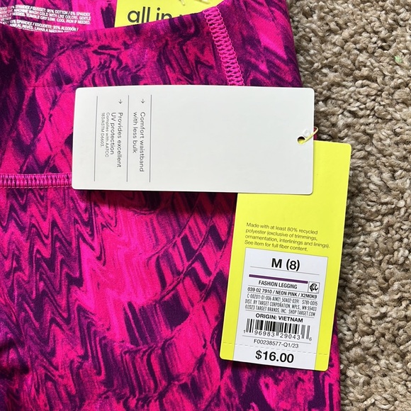 New Girl Fashion Legging. Size 8 - Picture 3 of 3